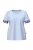 Ulla Popken 849850 Pižama su langeliais Šviesiai mėlyna - Pižama/Loungewear - 