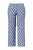 Ulla Popken 849850 Pižama su langeliais Šviesiai mėlyna - Pižama/Loungewear - 