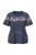Ulla Popken 850403 Pižama su gėlių raštu Tamsiai mėlyna - Pižama/Loungewear - 