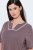 Ulla Popken 850903 Pižama su gėlių raštu 2 vnt. Ruda - Pižama/Loungewear - 