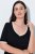 Ulla Popken 851245 Pižama su juostelėmis Juoda - Pižama/Loungewear - 