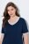 Ulla Popken 851245 Pižama su juostelėmis Tamsiai mėlyna - Pižama/Loungewear - 