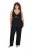 Ulla Popken 851693 Pižama Juoda - Pižama/Loungewear - 