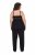 Ulla Popken 851693 Pižama Juoda - Pižama/Loungewear - 