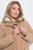 Ulla Popken 852028 Parka Smėlio - Paltai - Didelių dydžių paltai moterims