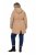 Ulla Popken 852028 Parka Smėlio - Paltai - Didelių dydžių paltai moterims