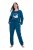 Ulla Popken 852725 Namų kelnės Petrolio - Pižama/Loungewear - 