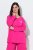 Ulla Popken 852747 Pižamos viršus ilgomis rankovėmis Rožinė - Pižama/Loungewear - 