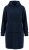 Ulla Popken 853353 Namų suknelė su gobtuvu Tamsiai mėlyna - Pižama/Loungewear - 