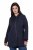 Ulla Popken 853577 Flisinė striukė Tamsiai mėlyna - Striukės - Didelių dydžių striukės moterims