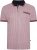 Kam Jeans 5487 Dobby Print Pique Polo Red - Polo marškinėliai - Polo marškinėliai - 2XL-8XL