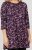 Scandinavian Caramel Flower Petals Tunic Purple - Marškinėliai - 