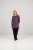 Scandinavian Caramel Flower Petals Tunic Purple - Marškinėliai - 