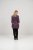 Scandinavian Caramel Flower Petals Tunic Purple - Marškinėliai - 