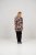 Scandinavian Caramel Flower Petals Tunic Brown - Spausdinti marškinėliai moterims - 