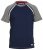 D555 Ashburn T-shirt Navy - Marškinėliai - Marškinėliai - 2XL-14XL