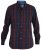 D555 Grady Long Sleeve Check Shirt - Marškiniai - Marškiniai - 2XL-8XL