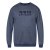 North Latitude Crewneck Logo Sweat Tamsiai mėlyna - TALL džemperiai - TALL džemperiai aukštiems vyrams