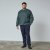 North Latitude Crewneck Logo Sweat Žalia/Chaki - TALL džemperiai - TALL džemperiai aukštiems vyrams