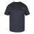 North Latitude T-Shirt With Back Print Juoda - TALL marškinėliai - Marškinėliai Aukštiems Vyrams