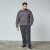 North Latitude Crewneck Sweatshirt Pilka/Charcoal - TALL džemperiai - TALL džemperiai aukštiems vyrams