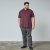 North Latitude Superflex Polo Aubergine - TALL polo marškinėliai - TALL polo marškinėliai aukštiems