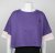 Nora Mikken AGNES Crop Top Purple - Marškinėliai - 