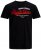 Jack & Jones Elogo T-Shirt Black - Marškinėliai - Marškinėliai - 2XL-14XL