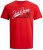 Jack & Jones Elogo T-Shirt True Red - Marškinėliai - Marškinėliai - 2XL-14XL