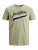Jack & Jones JJELOGO TEE Light Green - Marškinėliai - Marškinėliai - 2XL-14XL