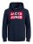 Jack & Jones JJECORP Hoodie Navy - Megztiniai ir džemperiai - Megztiniai ir Džemperiai - 2XL-14XL