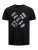 Jack & Jones JCOSTREET TEE Black - Marškinėliai - Marškinėliai - 2XL-14XL