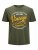 Jack & Jones JPRBLUBOOSTER TEE Khaki - Marškinėliai - Marškinėliai - 2XL-14XL