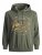 Jack & Jones JPRBLUBOOSTER SWEAT Hoodie Khaki - Megztiniai ir džemperiai - Megztiniai ir Džemperiai - 2XL-14XL