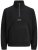 Jack & Jones Soho Half Zip Fleece Sweatshirt Black - Megztiniai ir džemperiai - Megztiniai ir Džemperiai - 2XL-14XL