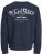 Jack & Jones Yuki Back Print Crew Neck Sweatshirt Sky Captain - Megztiniai ir džemperiai - Megztiniai ir Džemperiai - 2XL-14XL
