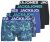  Jack & Jones Tropical Flowers Trunks 5-Pack Blue - Apatinis trikotažas ir plaukimo apranga - Apatinis trikotažas - 2XL-8XL