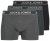 Jack & Jones Black Friday Trunks 3-Pack Grey Black - Apatinis trikotažas ir plaukimo apranga - Apatinis trikotažas - 2XL-8XL