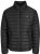 Jack & Jones Elvis Light Puffer Collar Jacket Black - Didelės vyriškos striukės - Didelės vyriškos striukės