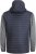 Jack & Jones MULTI QUILTED SET-IN Sleeves Jacket Grey Melange - Didelės vyriškos striukės - Didelės vyriškos striukės