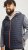 Jack & Jones MULTI QUILTED SET-IN Sleeves Jacket Grey Melange - Didelės vyriškos striukės - Didelės vyriškos striukės