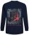 Jack & Jones JCOFILO Crew Neck Sweater with Back Print Navy Blazer - Megztiniai ir džemperiai - Megztiniai ir Džemperiai - 2XL-14XL