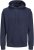 Jack & Jones BRADLEY Hoodie Navy Blazer - Megztiniai ir džemperiai - Megztiniai ir Džemperiai - 2XL-14XL