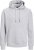 Jack & Jones BRADLEY Hoodie Light Grey Melange - Megztiniai ir džemperiai - Megztiniai ir Džemperiai - 2XL-14XL