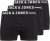 Jack & Jones SENSE Trunks 3-Pack Black - Apatinis trikotažas ir plaukimo apranga - Apatinis trikotažas - 2XL-8XL