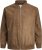 Jack & Jones ROCKY Faux Suede Bomber Jacket Brown - Didelės vyriškos striukės - Didelės vyriškos striukės