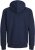 Jack & Jones BRADLEY Zip Hoodie Navy Blazer - Megztiniai ir džemperiai - Megztiniai ir Džemperiai - 2XL-14XL