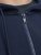Jack & Jones BRADLEY Zip Hoodie Navy Blazer - Megztiniai ir džemperiai - Megztiniai ir Džemperiai - 2XL-14XL