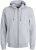 Jack & Jones BRADLEY Zip Hoodie Light Grey Melange - Megztiniai ir džemperiai - Megztiniai ir Džemperiai - 2XL-14XL