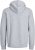 Jack & Jones BRADLEY Zip Hoodie Light Grey Melange - Megztiniai ir džemperiai - Megztiniai ir Džemperiai - 2XL-14XL